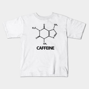 Skeletal formula of caffeine Kids T-Shirt